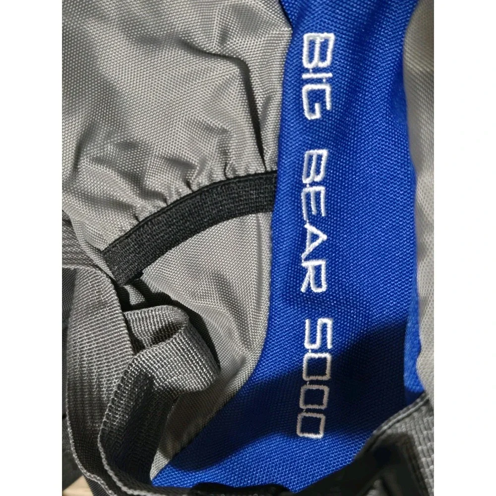JanSport Big Bear 5000 82L Blue Internal Frame Hiking Camping Backpack NWOT NEW